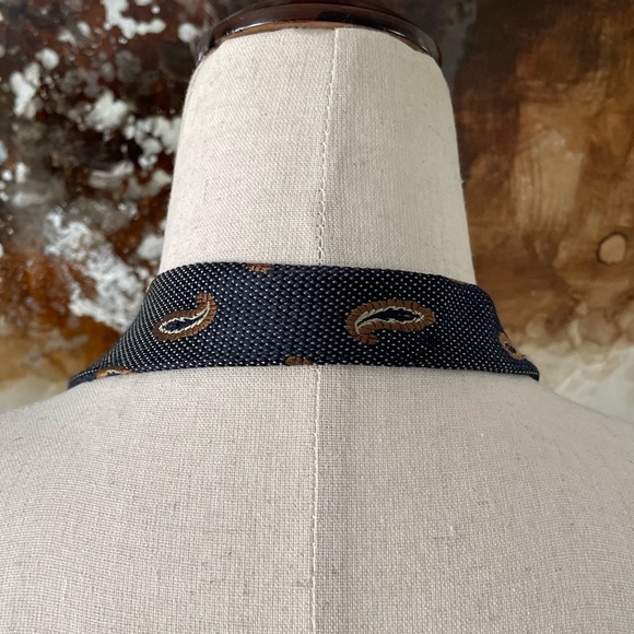 Rare Vintage PROCHOWNICK Paisley 100% Seta / Silk Mens neck tie ~ - Picture 2 of 11